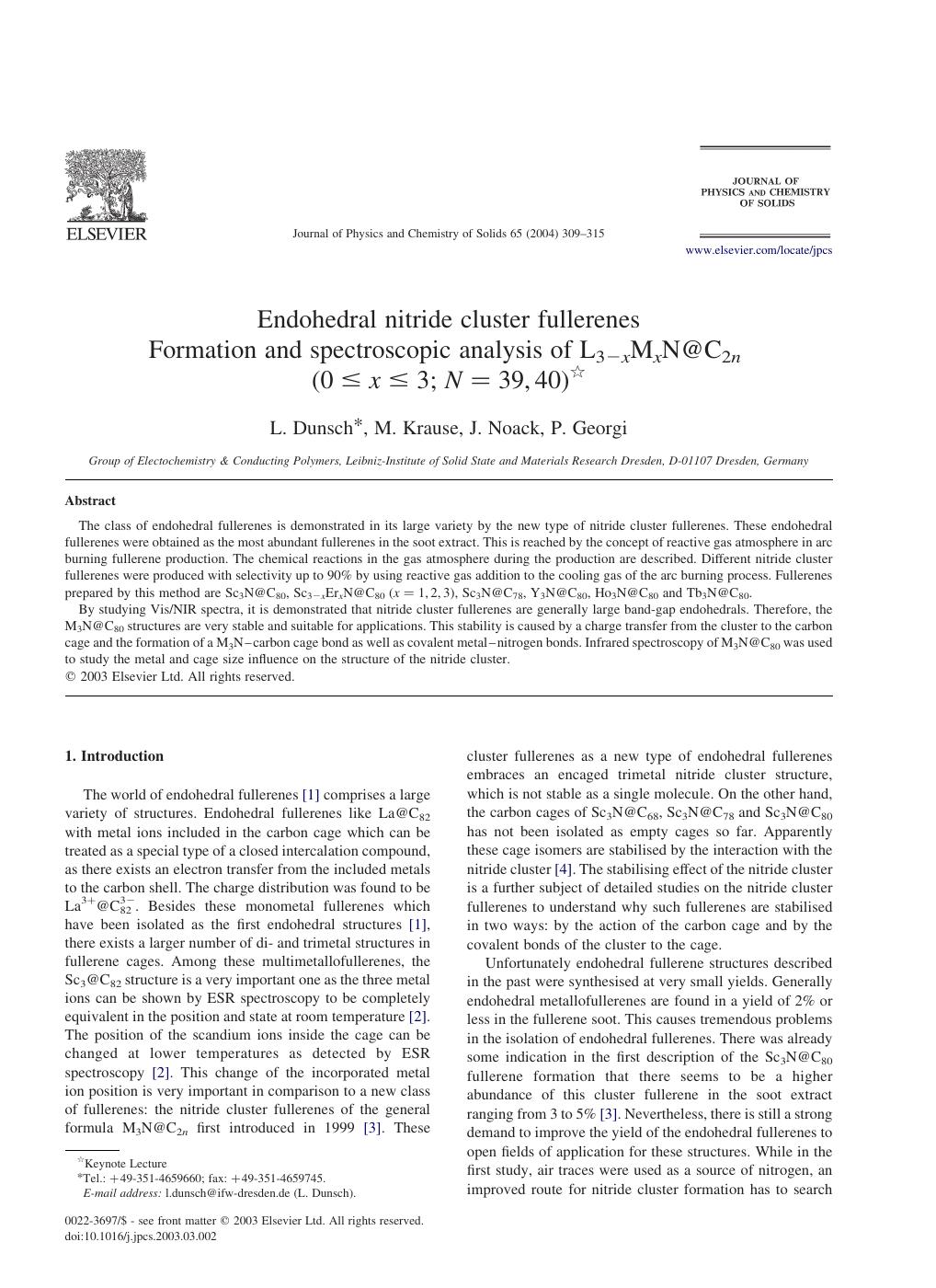 Endohedral nitride cluster fullerenes: Formation and spectroscopic analysis of L3-xMxN@C2n (0<x<3;n=39,40)